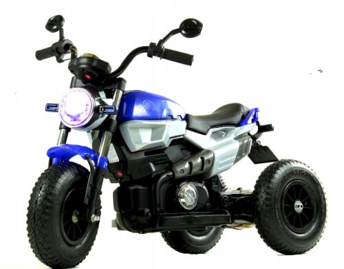  Battery-powered motor, inflatable wheels, leather handle