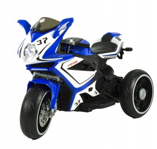  Battery operated motorbike for children 2 x 45 GLOWING WHEELS MOTO-L-12-BLUE