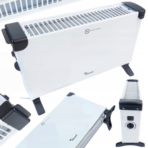  ELECTRIC CONVECTOR HEATER ADJUSTABLE HEATER POWERFUL 2000W