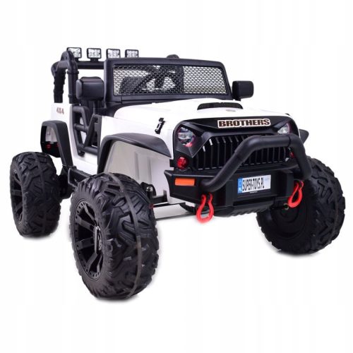  BROTHERS BATTERY JEEP, POWER STEERING, SOFT WHEELS, SOFT