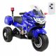  FAST POLICE MOTORCYCLE WITH A LIGHT, SOFT WHEELS, SOUNDS, TWO ENGINES, PILO