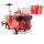  GIANT GUARD WITH BATTERY-POWERED WATER CANNON + PLATFORM FOR PARENTS, REMOTE CONTROL,