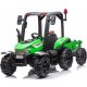  BATTERY TRACTOR 24V 2x200W TRAILER REMOTE CONTROL GREEN