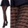  Fenome LULU107 patterned tights 40den black Nero size 3/4