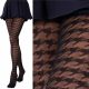  Fenome LULU107 patterned tights 40den black Nero size 3/4