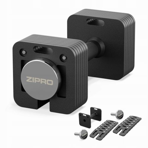  Zipro adjustable cast iron dumbbells 1x 16 kg