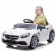  Battery operated car Mercedes Benz SLC300 Cabrio ride-on car remote control white