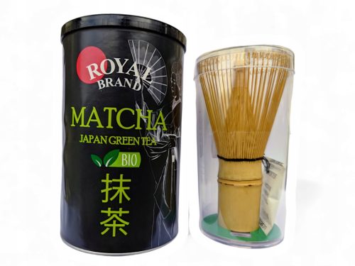  Japanese Organic Matcha Tea Set 100g with Bamboo Chasen Whisk