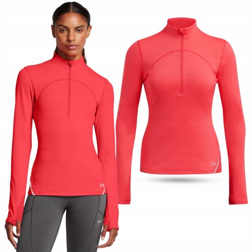  UNDER ARMOUR WOMEN'S SWEATSHIRT FOR TRAINING LIGHT WARM FOR WINTER SPORT 1386417-713