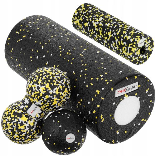  Activ/Space Smooth Roller 33 cm x 14 cm white, black, yellow