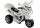  Battery-powered three-wheeled motorbike white BJX-88