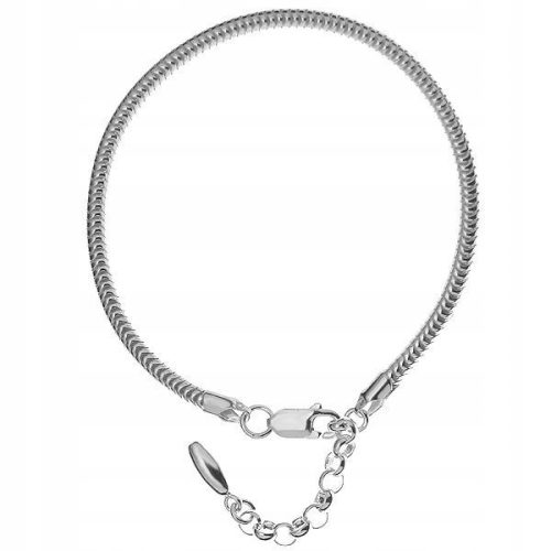  Charm bracelet adjustable length 17-21 cm Silver 925 in a box