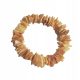  Raw uncut milky amber bracelet