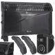  Black convector heater with thermostat 2000W (1)