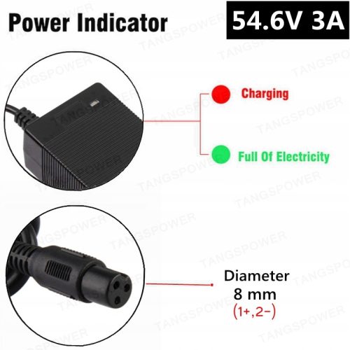  Lithium battery charger 54.6V 3A 54.6V 3A electric