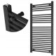  BATHROOM RADIATOR BLACK LADDER 120x50 cm MODERN RADIATOR BERGEN