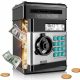  MONEY BANK CHILDREN'S SAFE ATM FOR COINS BANKNOTES TOY MONEY PIN