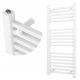  BATHROOM RADIATOR WHITE LADDER 100x45 cm MODERN BERGEN RADIATOR