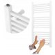  BATHROOM RADIATOR WHITE LADDER 100x50 cm MODERN BERGEN RADIATOR