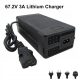  67.2V 3A Li-ion Ebike Charger 16S 60V 60 Volt