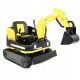  MEGA EXCAVATOR + BULLDOZER 2 IN 1 BATTERY POWERED, REMOTE CONTROL, RUBBER TRACKS/DLS-X7