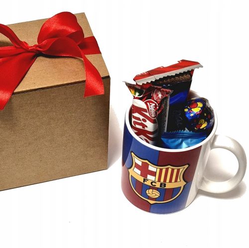  BARCELONA GIFT SET + MUG GIFT BIRTHDAY SANTA CLAUS FCB #1