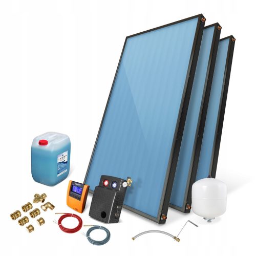  PREMIUM solar set, 3 x 2.0 solar collector without tank