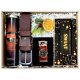  FOR HUSBAND'S DAD'S CHRISTMAS LEATHER BELT LIGHTER Cuba ORANGE