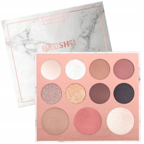  BRUSH UP! MULTIFUNCTIONAL EYESHADOW PALETTE FOR CONTOURING MAKEUP DUSK LOVER