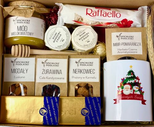  Large Gift Set St. Nicholas Day Holiday Gift Tea Nuts Chocolate