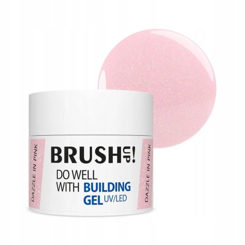  Brushup! Do Well with Building Gel Dazzle In Pink