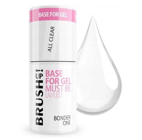  BRUSH UP! BONDER ONE BASE FOR GEL HYBRID BASE FOR NAILS UNDER GEL 5 g