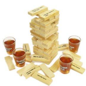  Party Tower Gift 4 glasses 60 ed bricks