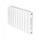  Ferroli 1064 W aluminum radiator white 800 x 580 x 100 mm - side