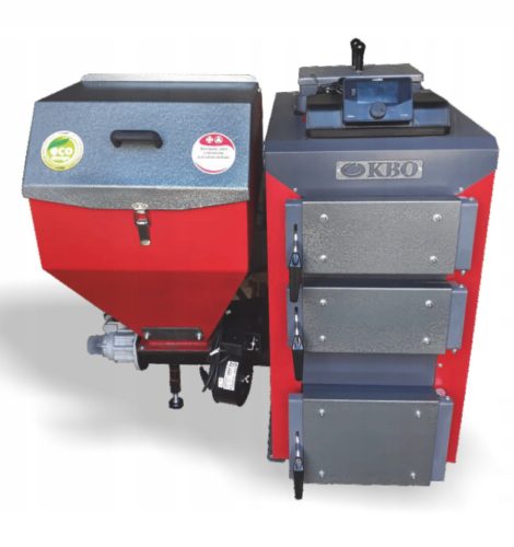  KBO steel stove for eco-pea coal 25 kW