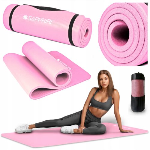  Sapphire Exercise Mat 173cm x 61cm Pink