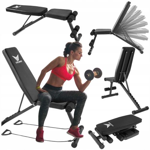  Vive Sport Adjustable Workout Bench