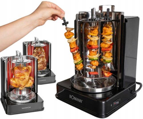  Electric grill Bomann DVG 3006 CB 1400 W