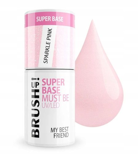  Brushup Hybrid Base! Super Base Must Be Sparkle Pink 5g