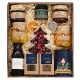  LARGE CHRISTMAS GIFT BASKET BOX - Chocolate Christmas tree, tea, candle