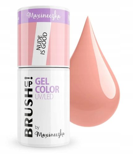  BRUSH UP! COLOR GEL HYBRID NAIL POLISH HYBRID NUDE IS GOOD