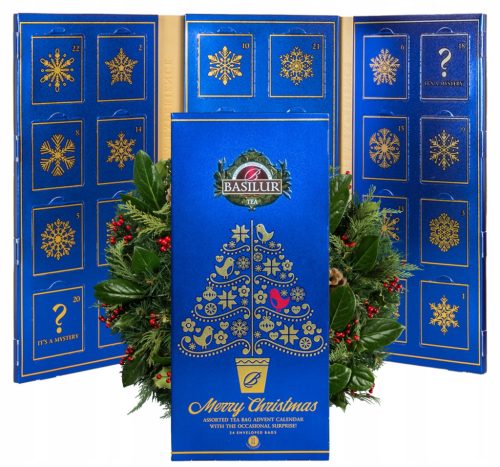  Basilur CHRISTMAS ADVENT CALENDAR VII tea advent calendar 24 flavors