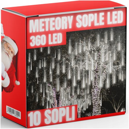  Iso Trade Christmas Tree Lights Icicles 201 - 300 Lights