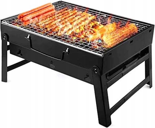  MINI CHARCOAL GRILL SUITCASE FOLDABLE PORTABLE TOURIST