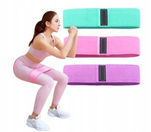  3 Exercise Bands Material Bands Set