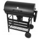 Portable charcoal garden grill barrel Landmann