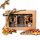  GIFT SET - CHOCOLATE NUTS, CARAMEL ALMONDS - HOLIDAYS, BASKET