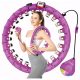  Hula hoop with studs SPMOOVE 120 cm purple