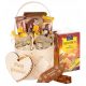  Gift basket ENGRAVING gift for Saint Nicholas Day chocolate honey tea