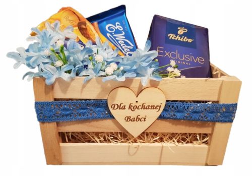  Gift basket, anniversary, birthday/name day + ENGRAVING